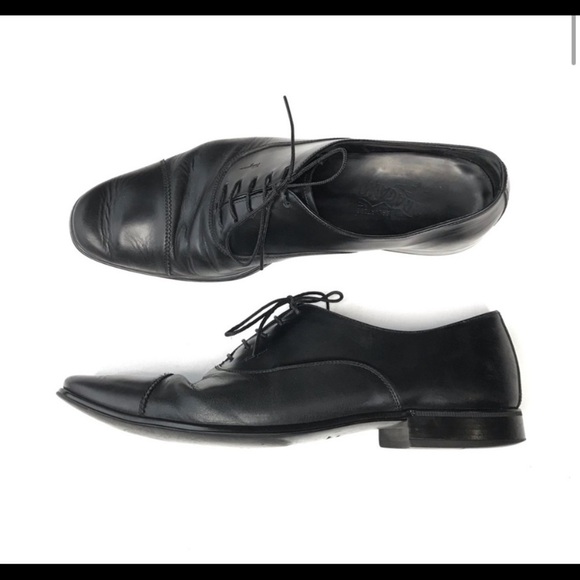 Salvatore Ferragamo Men’s calfskin tap toe oxfords 10.5 D main image 6